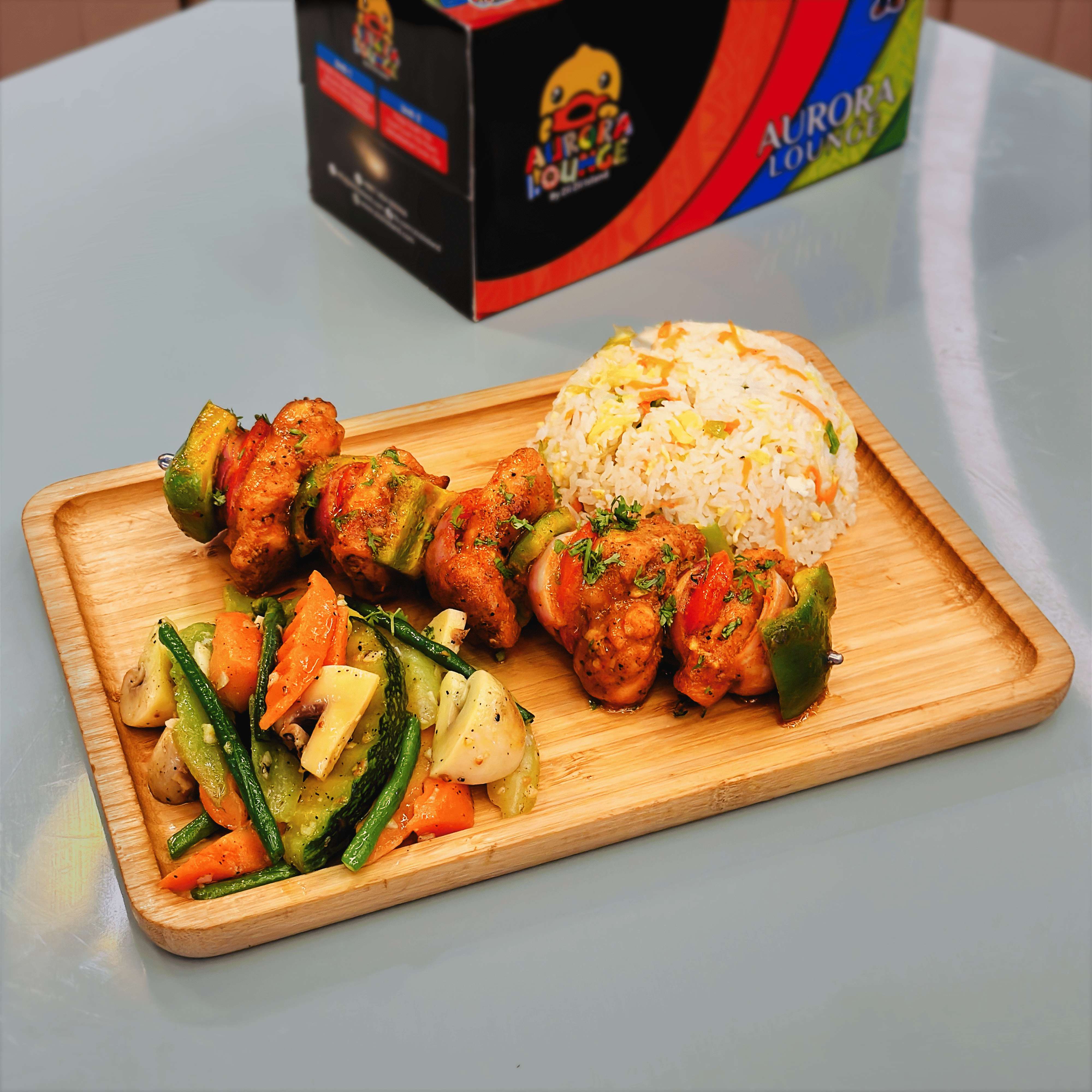 Chicken on Skewers - Zii Zii Island Menu Chicken on Skewers